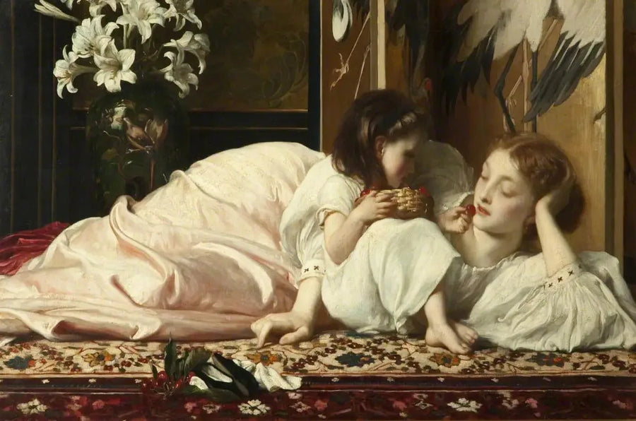 Matka i dziecko - Frederic Leighton