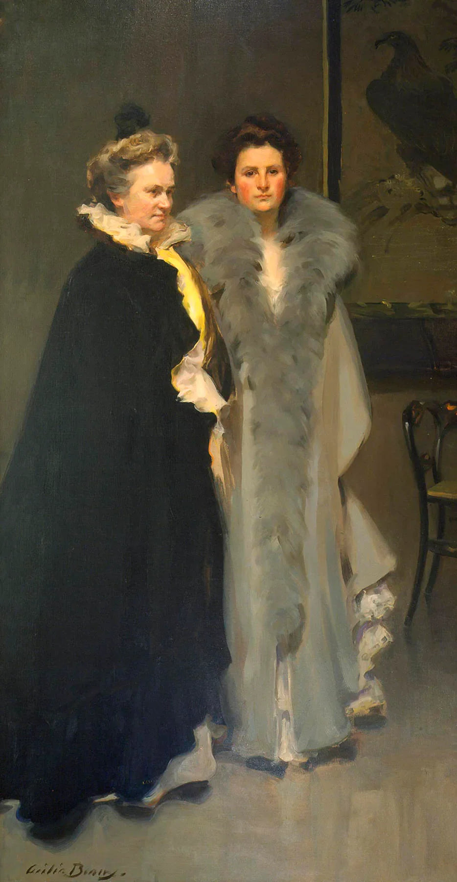 Mère et fille - Cecilia Beaux image 1 reproduction réalisée par Alpha Reproduction