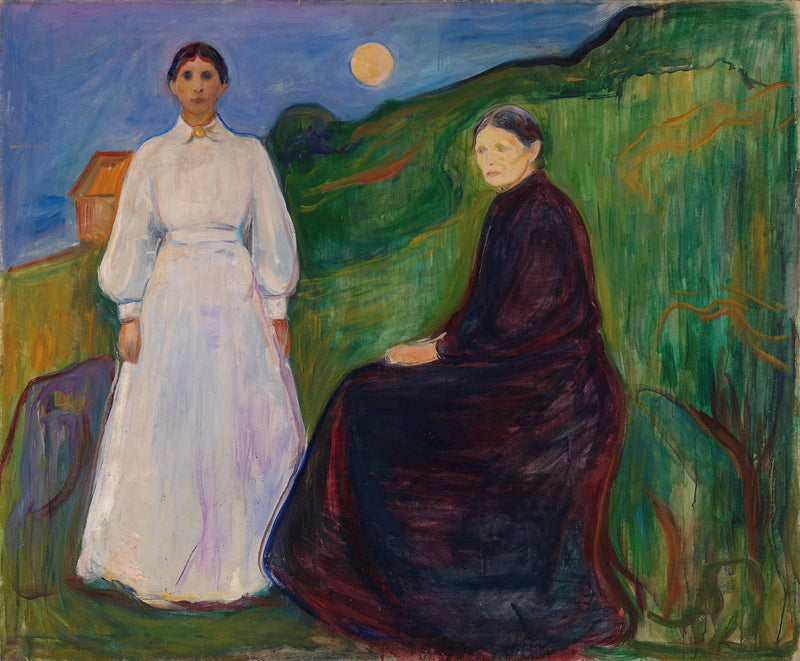 Matka i Córka - Edvard Munch