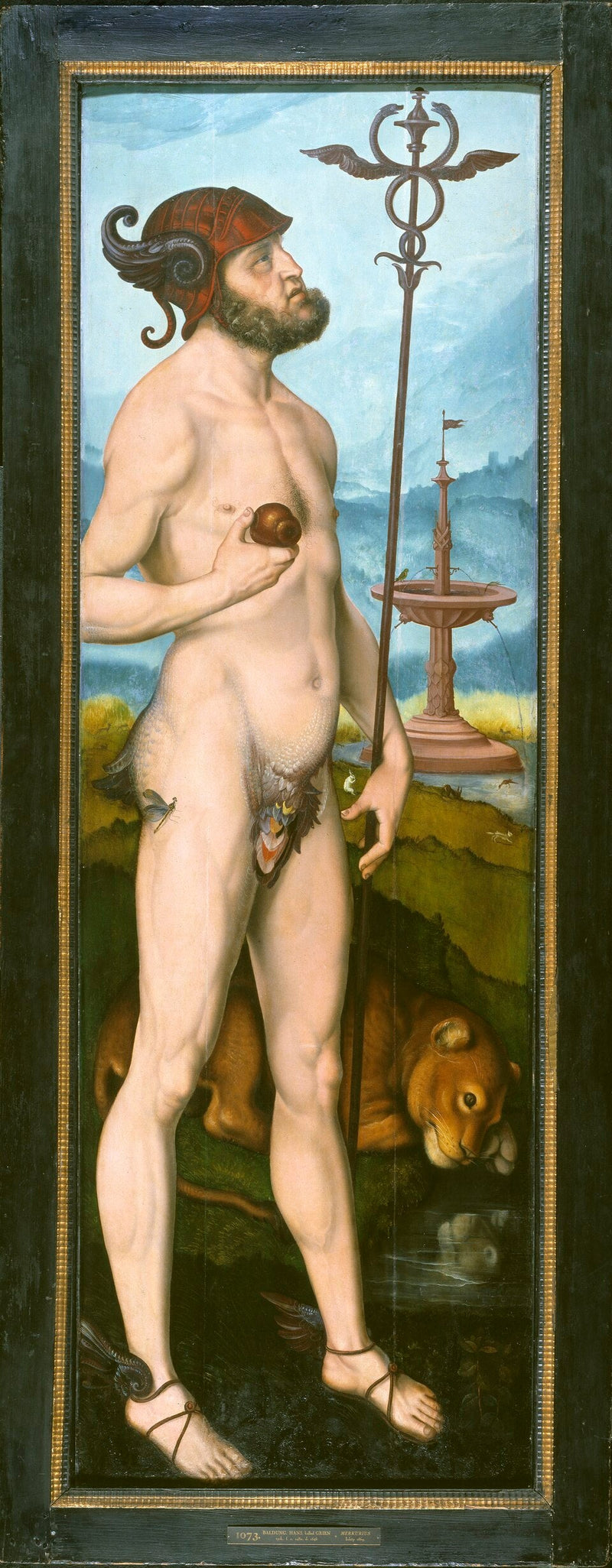 Merkuriusz - Hans Baldung Grien