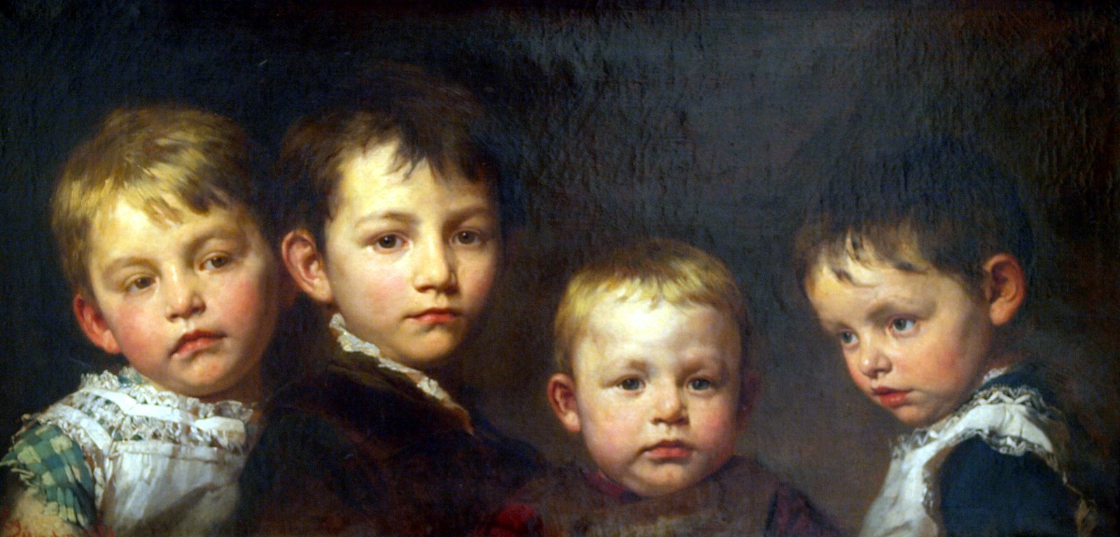 Mes enfants - Gyula Benczúr