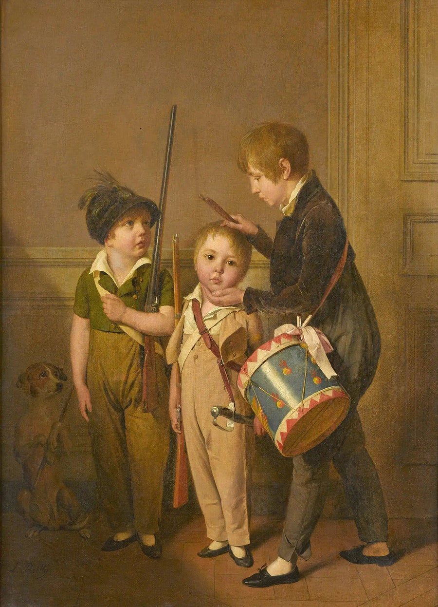 Moi mali żołnierze - Louis-Leopold Boilly