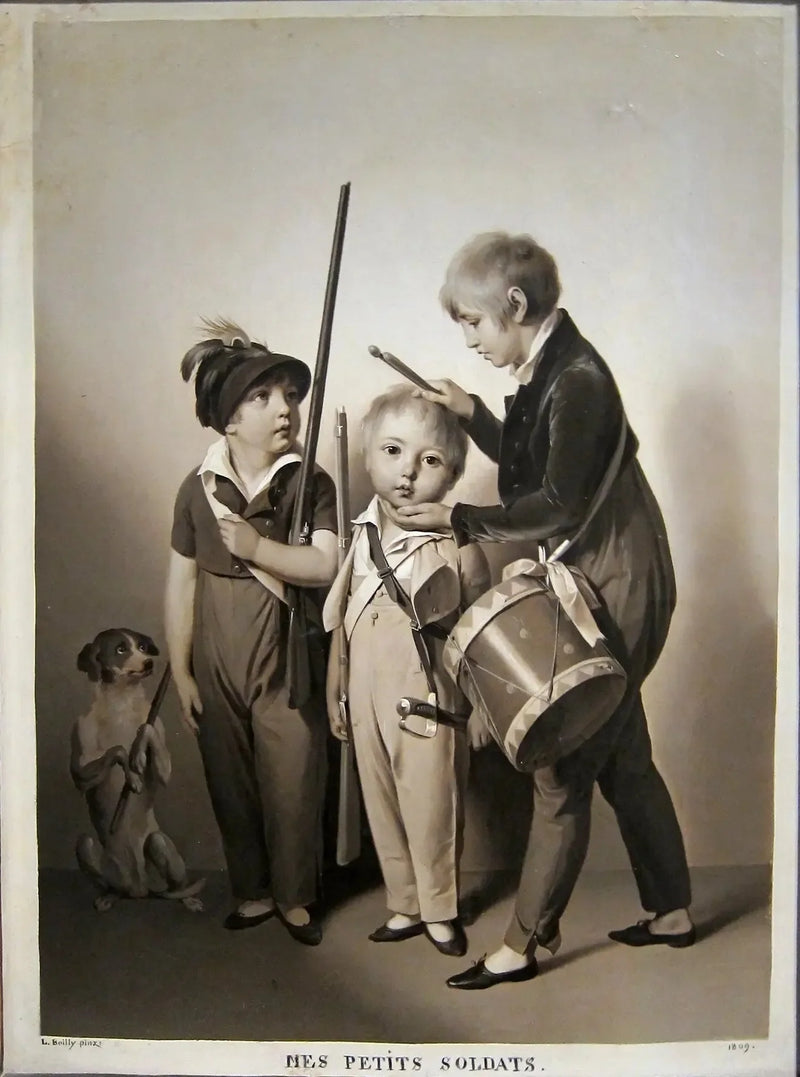 Moi mali żołnierze - Louis-Leopold Boilly