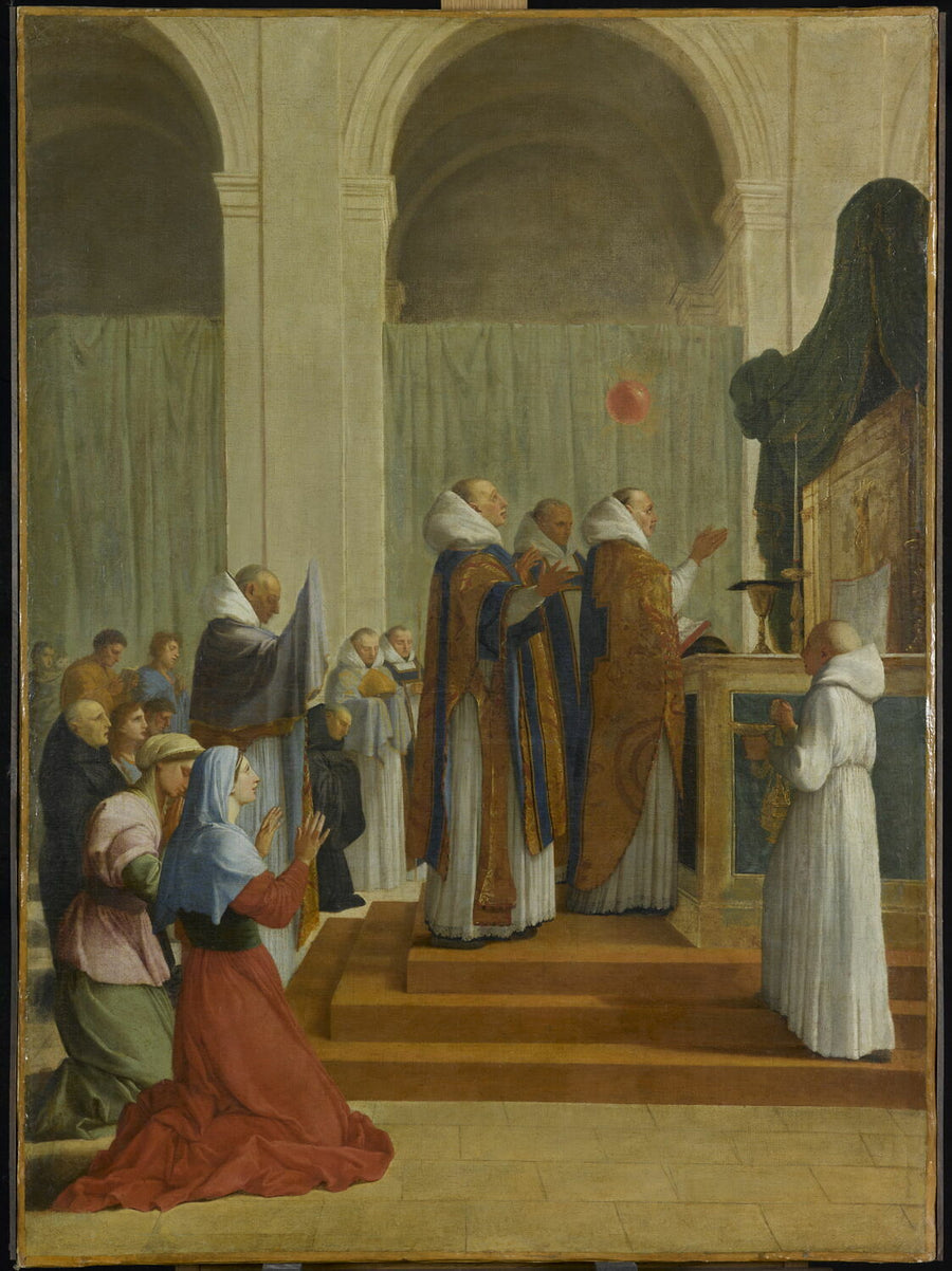 Msza świętego Martina - Eustache Le Sueur