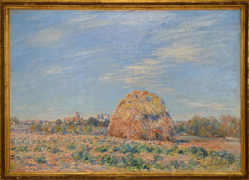 Tarcza na brzegach Loing - Alfred Sisley