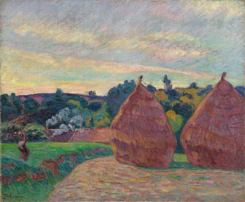 Młyny zbożowe w Île-de-France - Armand Guillaumin