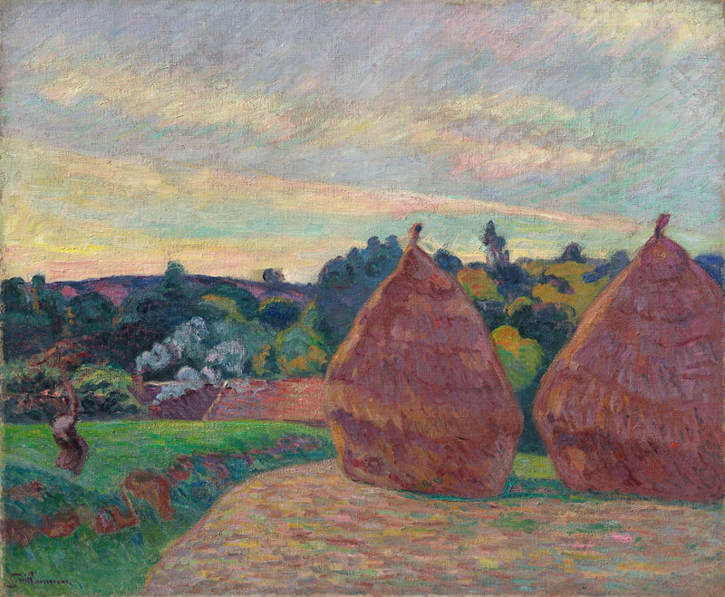 Młyny zbożowe w Île-de-France - Armand Guillaumin