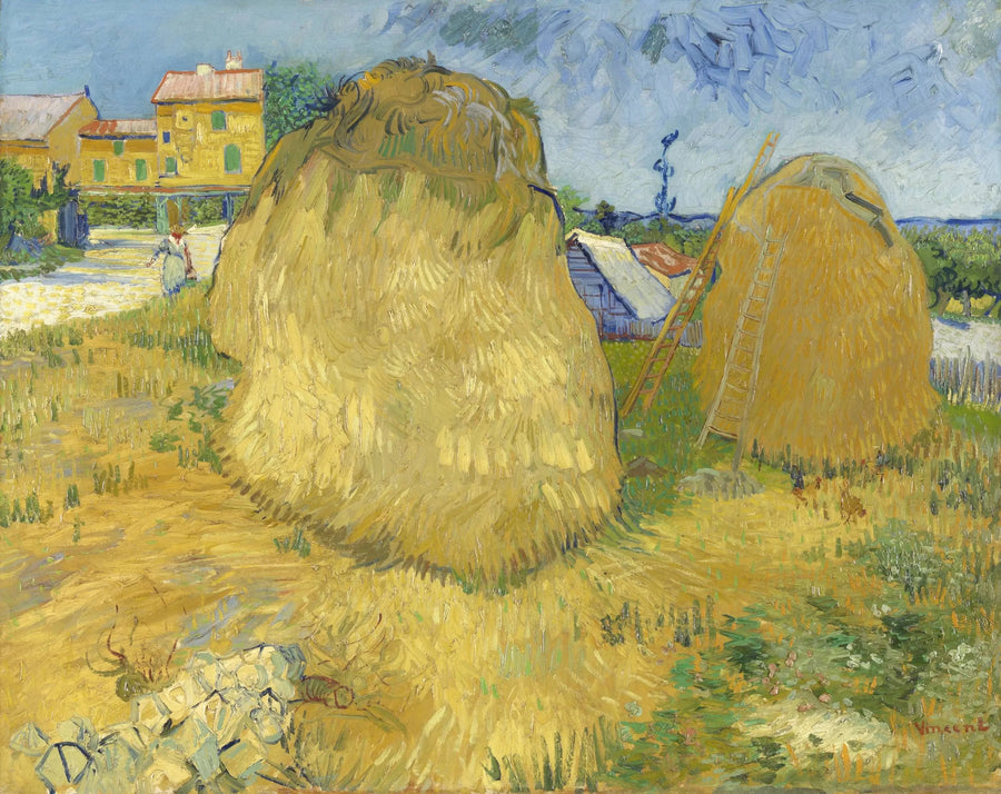 Stogi siana w Prowansji - Vincent van Gogh