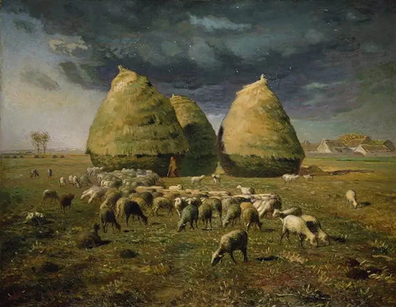 Słomki, jesień - Jean-François Millet