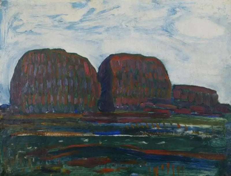 Stogi siana III - Piet Mondrian