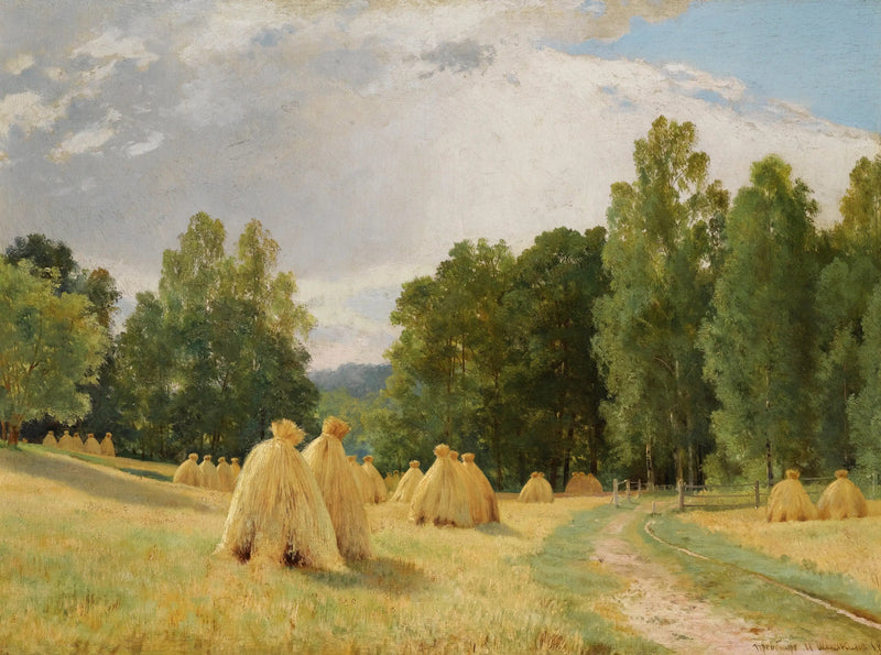 Słoma. Preobrazhenskoje - Iwan Czichkin