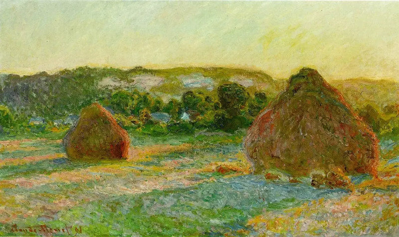 Stogi siana, koniec lata - Claude Monet