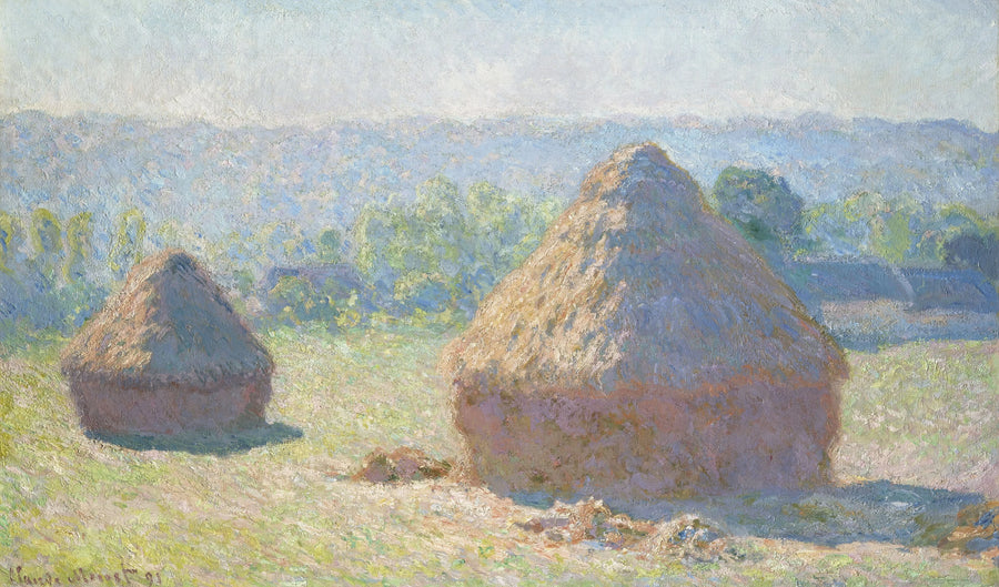 Szlifierki, późne lato W1266 - Claude Monet