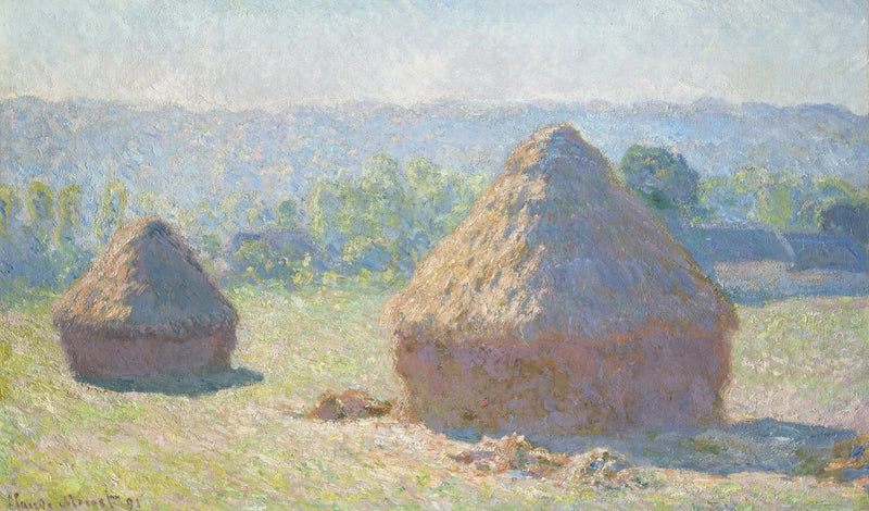 Szlifierki, późne lato W1266 - Claude Monet