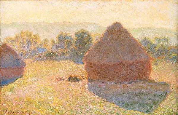 Stogi siana, południe - Claude Monet