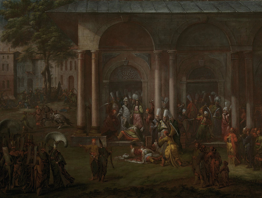 Le meurtre de la Patrona Halil et de ses partisans - Jean-Baptiste van Mour