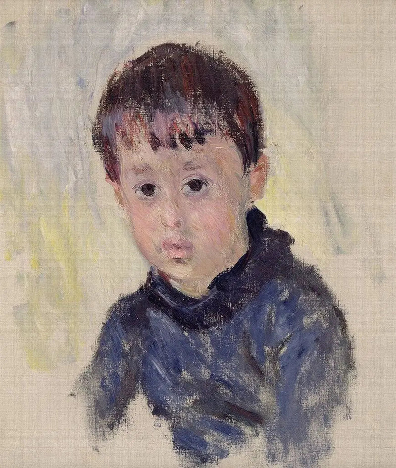Michel Monet w niebieskim swetrze - Claude Monet