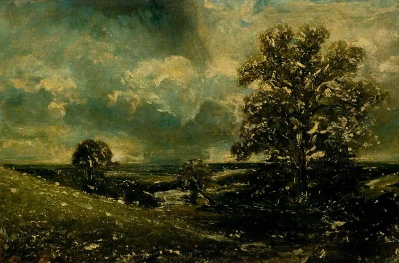 Midi, West End Fields, Hampstead, Londyn (szkic) - John Constable