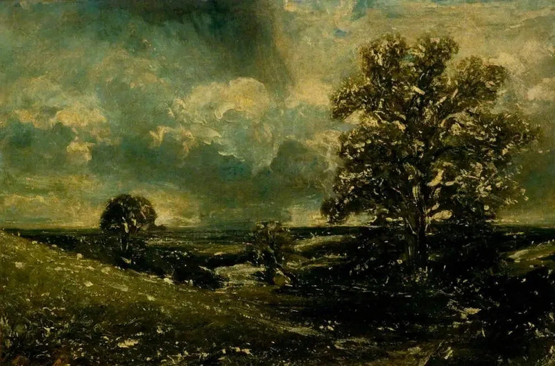 Midi, West End Fields, Hampstead, Londyn (szkic) - John Constable