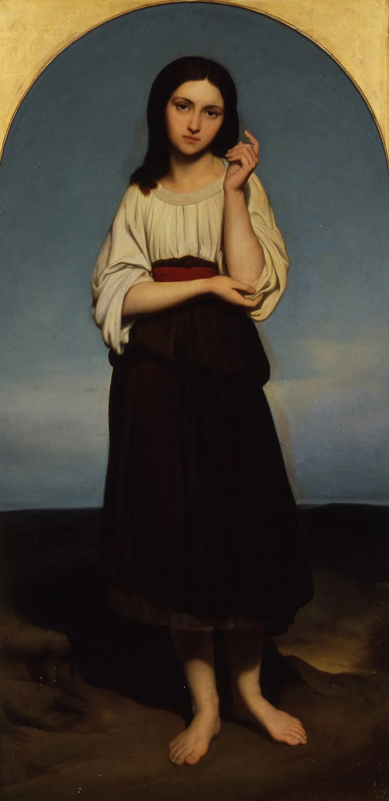 Uroczy pragnie swojej ojczyzny - Ary Scheffer