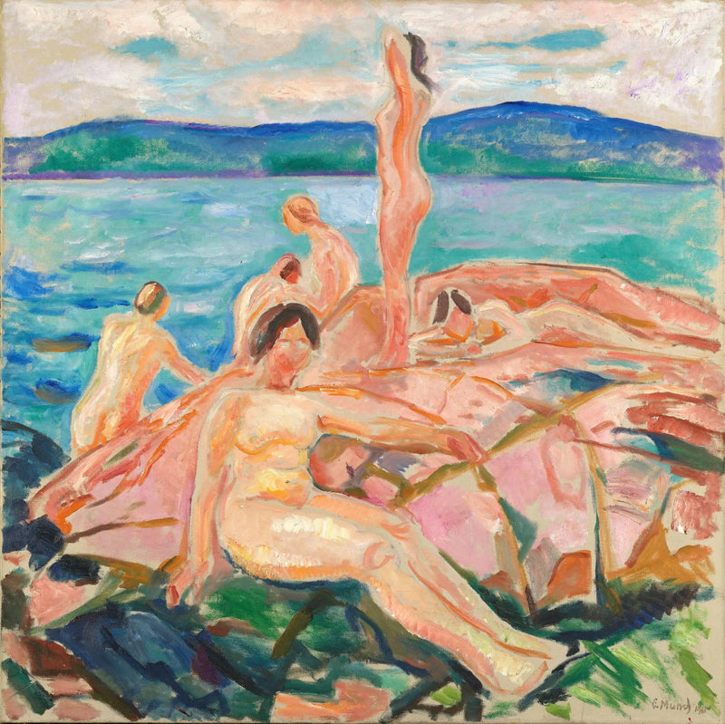 Środek lata - Edvard Munch