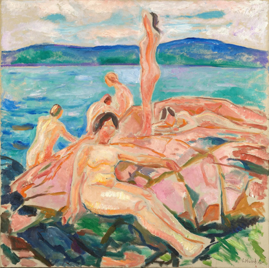 Środek lata - Edvard Munch