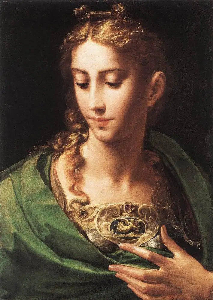 Minerwa od Parmigianino - Parmigianino