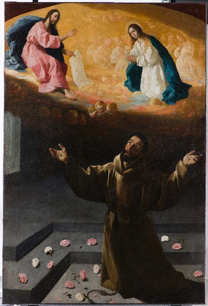 Cud Portioncule - Francisco de Zurbarań