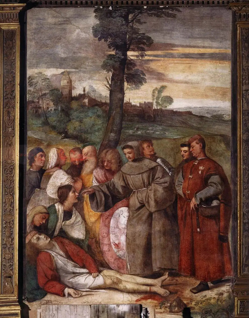 Cud uzdrowionej stopy - Titian