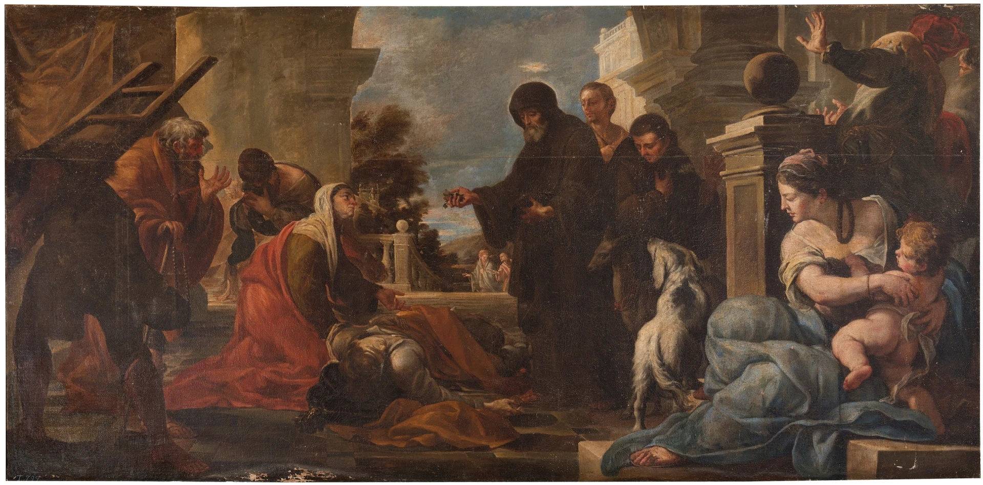 Miracle de saint François de Paule - José Jiménez Donoso