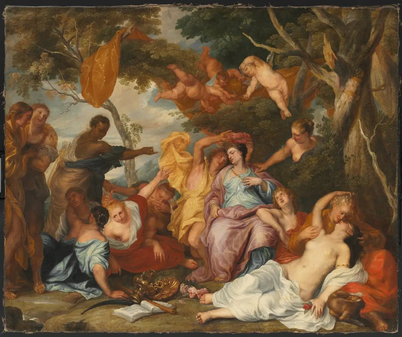 Borówka koronująca Amarillis - Antoine van Dyck