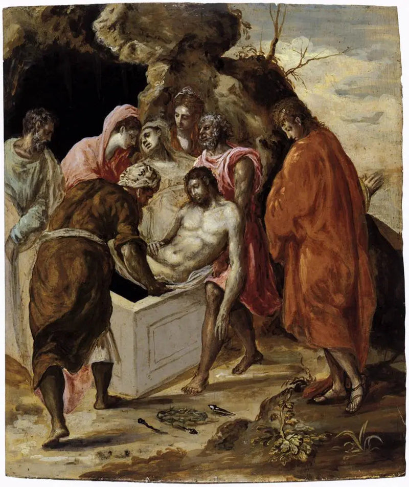 Złożenie do grobu Chrystusa - El Greco