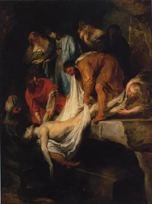 Mise au tombeau - Peter Paul Rubens - Alpha Reproduction