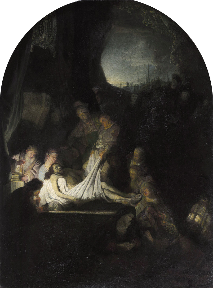 Złożenie do grobu - Rembrandt