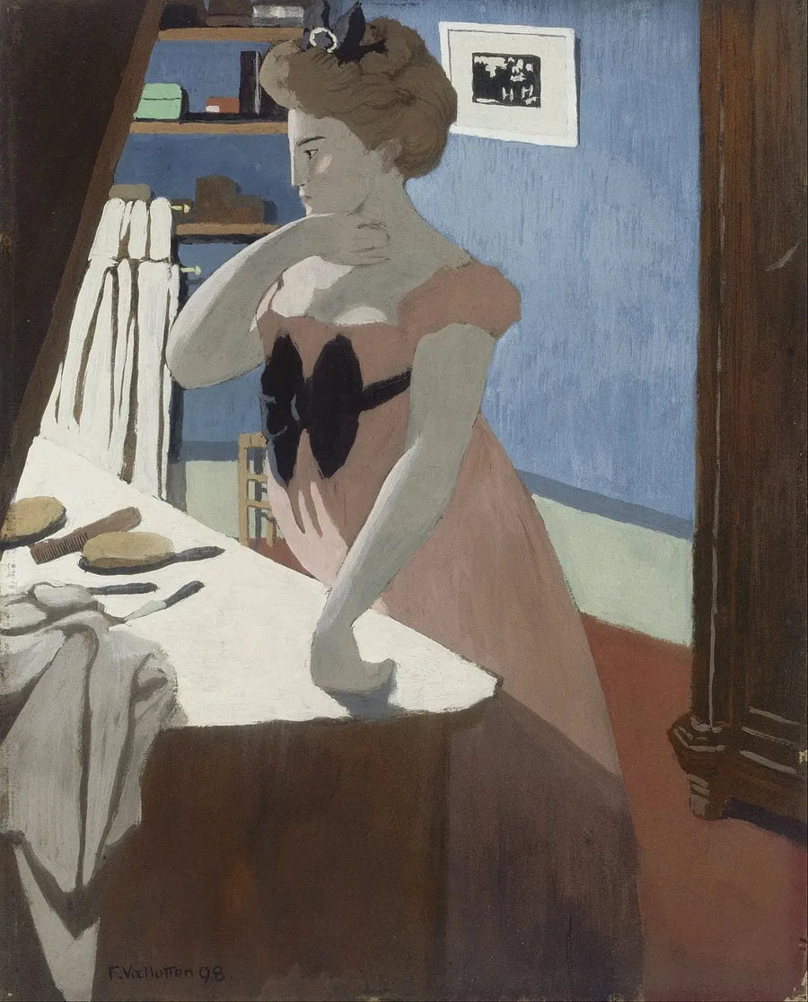 Misia przy swojej toaletce - Félix Vallotton