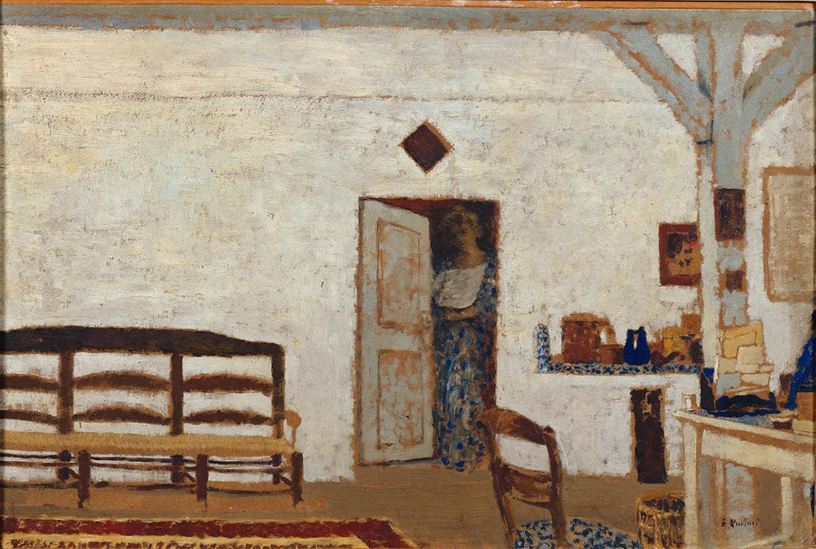 Misia w Villeneuve-sur-Yonne - Édouard Vuillard