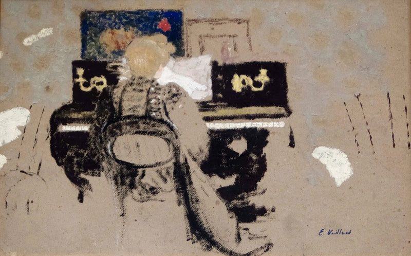 Misia przy pianinie - Édouard Vuillard