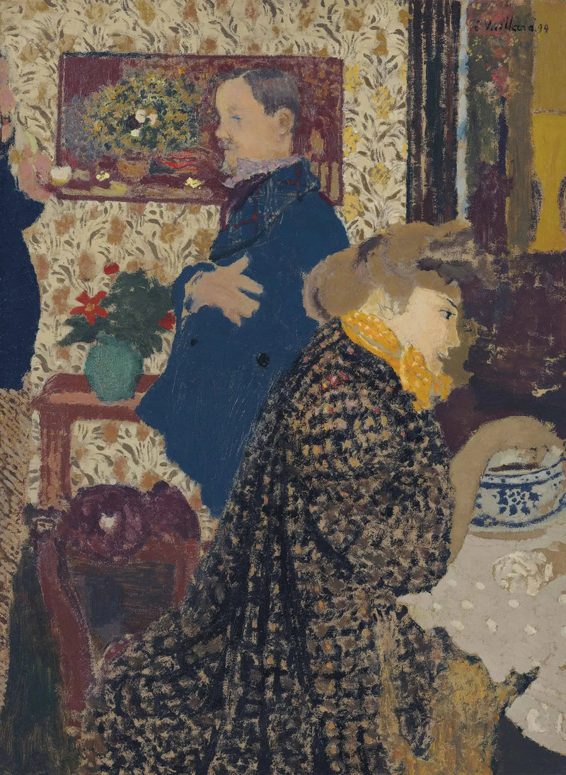 Misia i Vallotton w Villeneuve - Édouard Vuillard