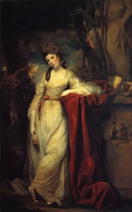 Pani Abington (około 1737-1815), jako muza komiczna - Joshua Reynolds