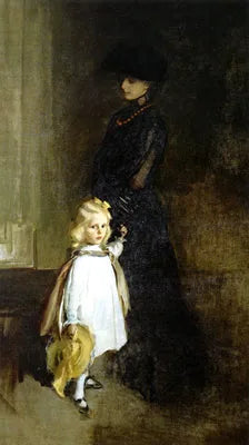 Mme Alexander Sedgwick et sa fille Christina - Cecilia Beaux
