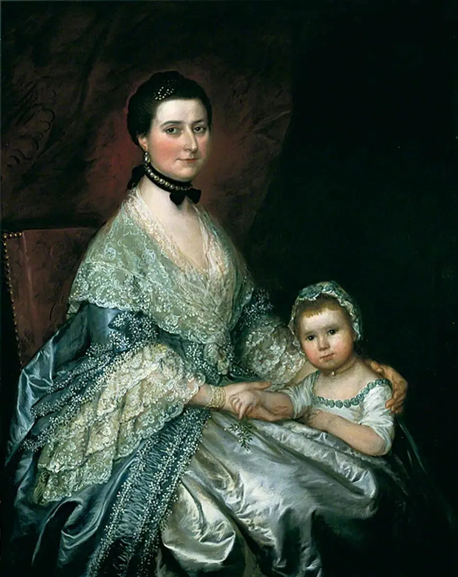 Pani Bedingfield i jej córka - Thomas Gainsborough