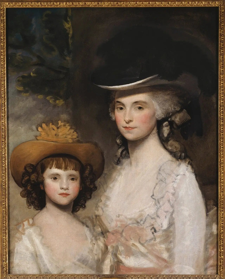 Pani Blades i jej córka - Gilbert Stuart