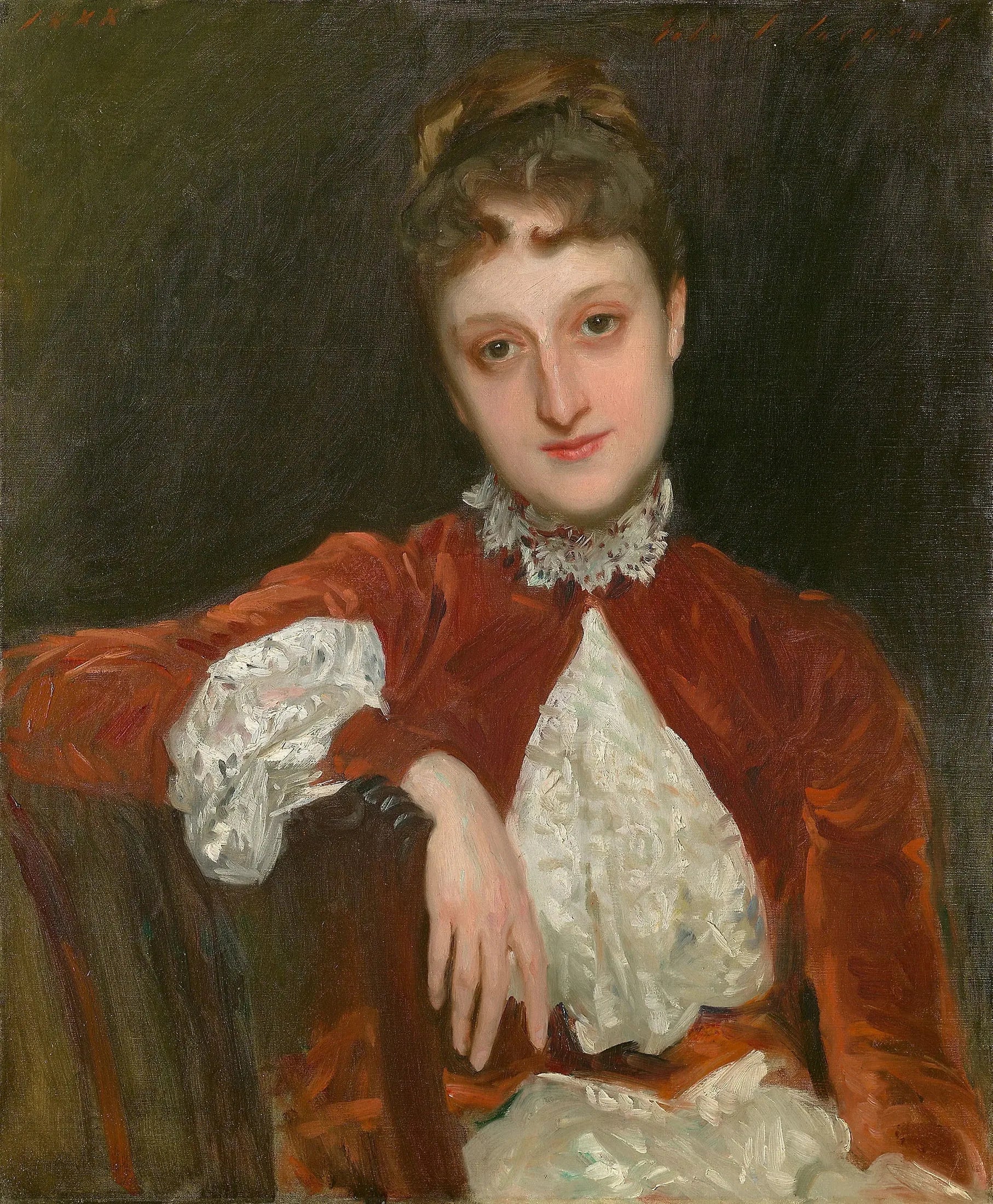 Reproduction du tableau « Mme Charles Deering (Marion Denison Whipple) - John Singer Sargent » par Alpha Reproduction en peinture à l’huile