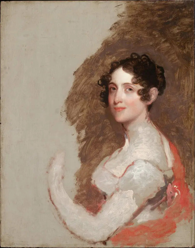 Pani Charles Stewart (Delia Tudor) - Gilbert Stuart