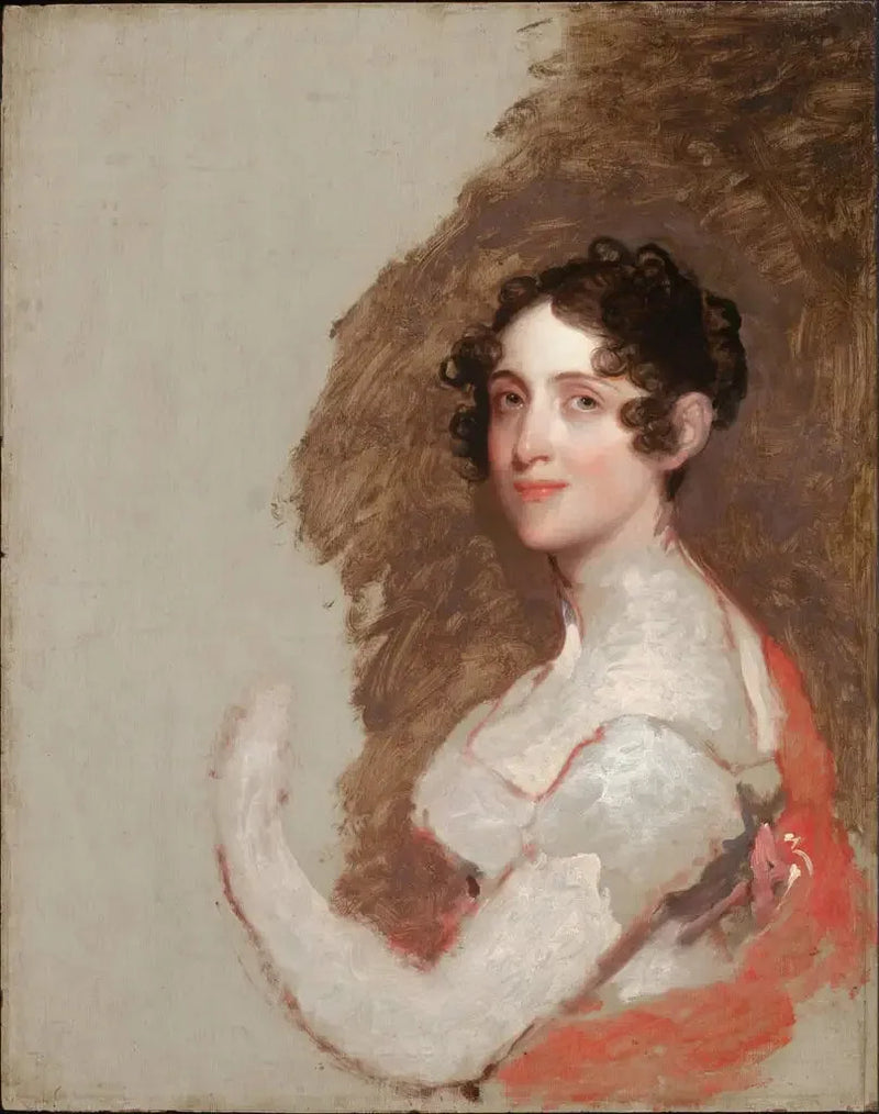 Pani Charles Stewart (Delia Tudor) - Gilbert Stuart