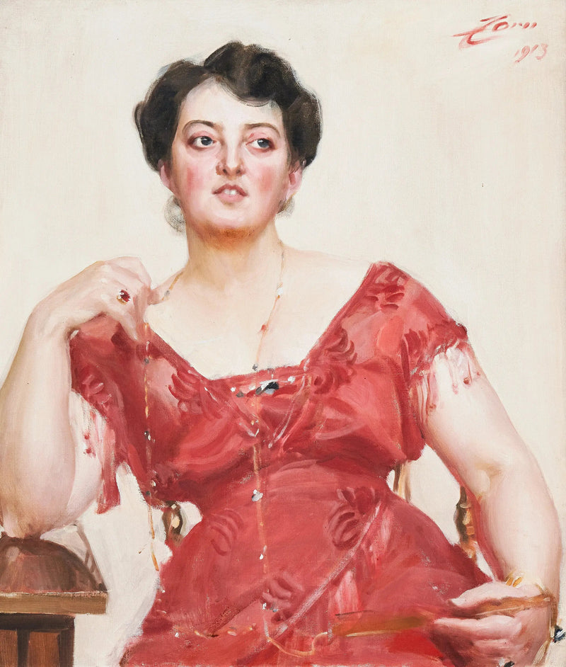 Pani Dagny Pineus - Anders Zorn