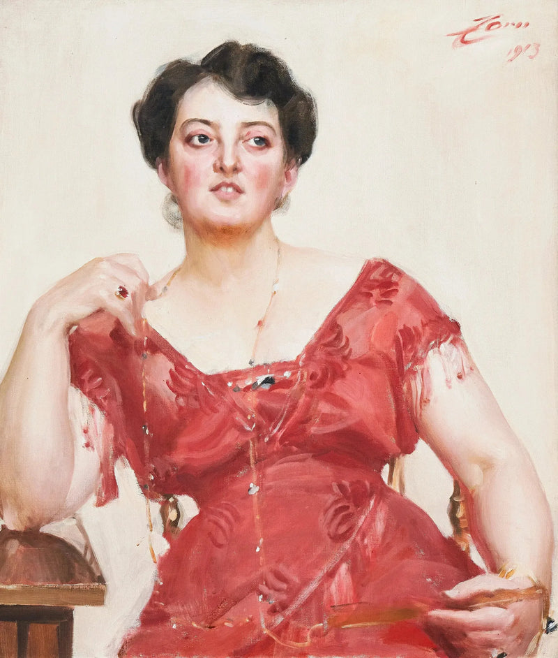 Pani Dagny Pineus - Anders Zorn