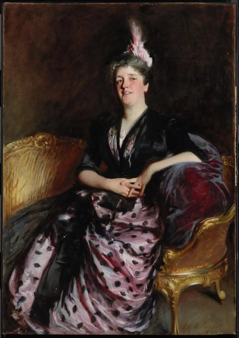 Pani Edward Darley Boit (Mary Louisa Cushing) - John Singer Sargent