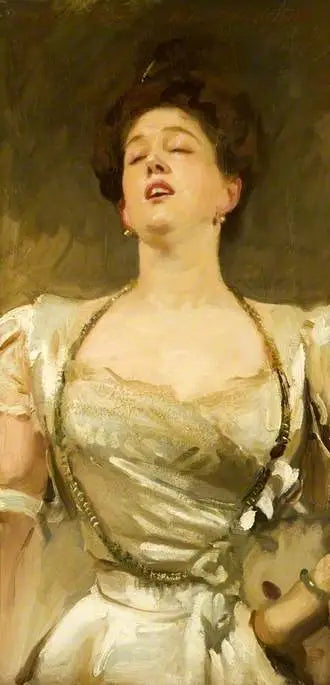 Pani George Batten śpiewająca - John Singer Sargent