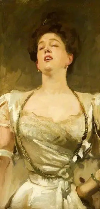 Pani George Batten śpiewająca - John Singer Sargent